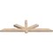 Ekena Millwork Kennewick Smooth Timber Gable Bracket, Douglas Fir, 72"W x 21"H x 3 1/2"D x 3 1/2"F, 7/12 Pitch GBW072X21X0404KEN00SDF - alternate 3